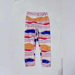 Lululemon Athletica Printed Leggings With Cool Detailing